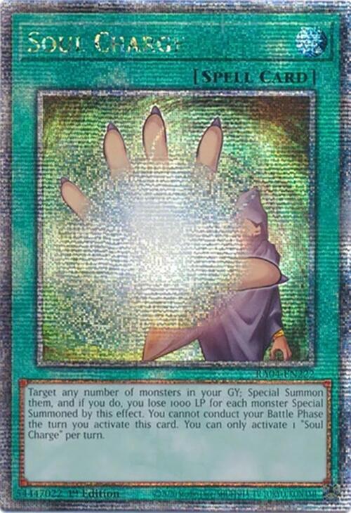 Soul Charge (Quarter Century Secret Rare)