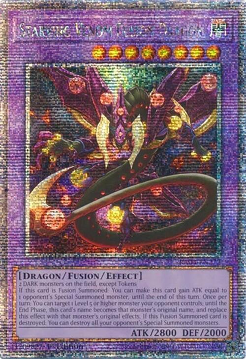 Starving Venom Fusion Dragon (Quarter Century Secret Rare)