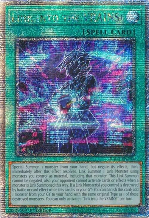 Link into the VRAINS! (Quarter Century Secret Rare)