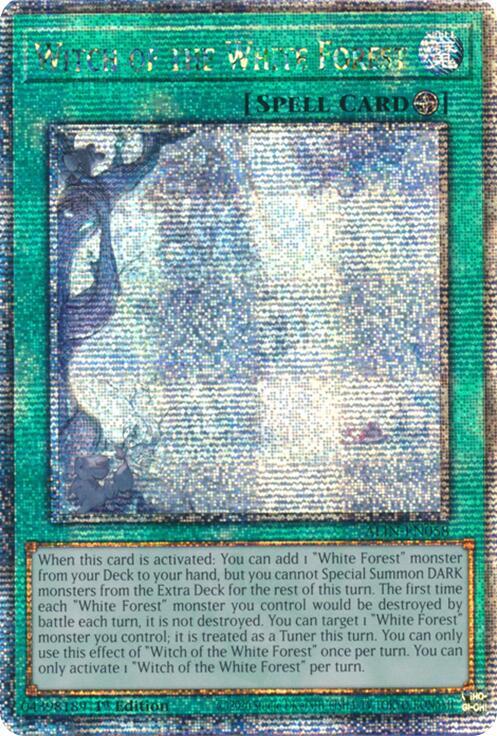 Witch of the White Forest (Quarter Century Secret Rare)