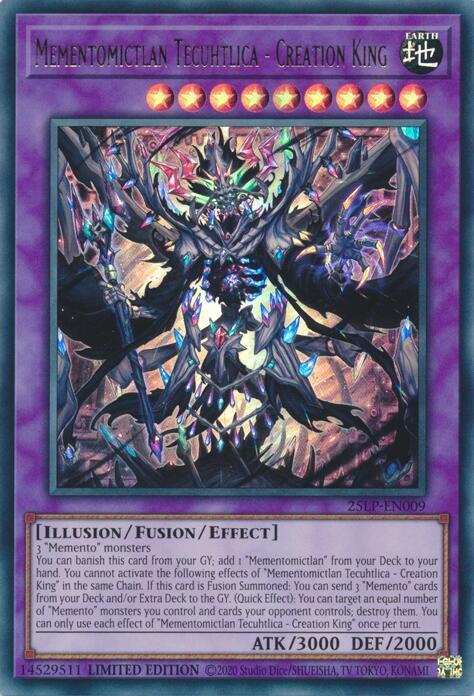 Mementomictlan Tecuhtlica - Creation King