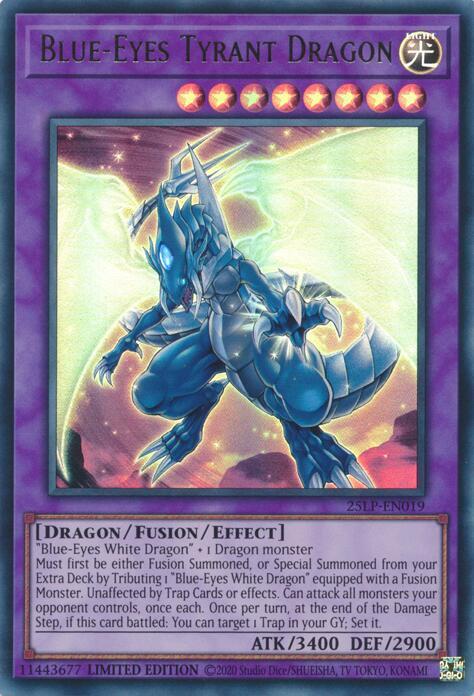 Blue-Eyes Tyrant Dragon
