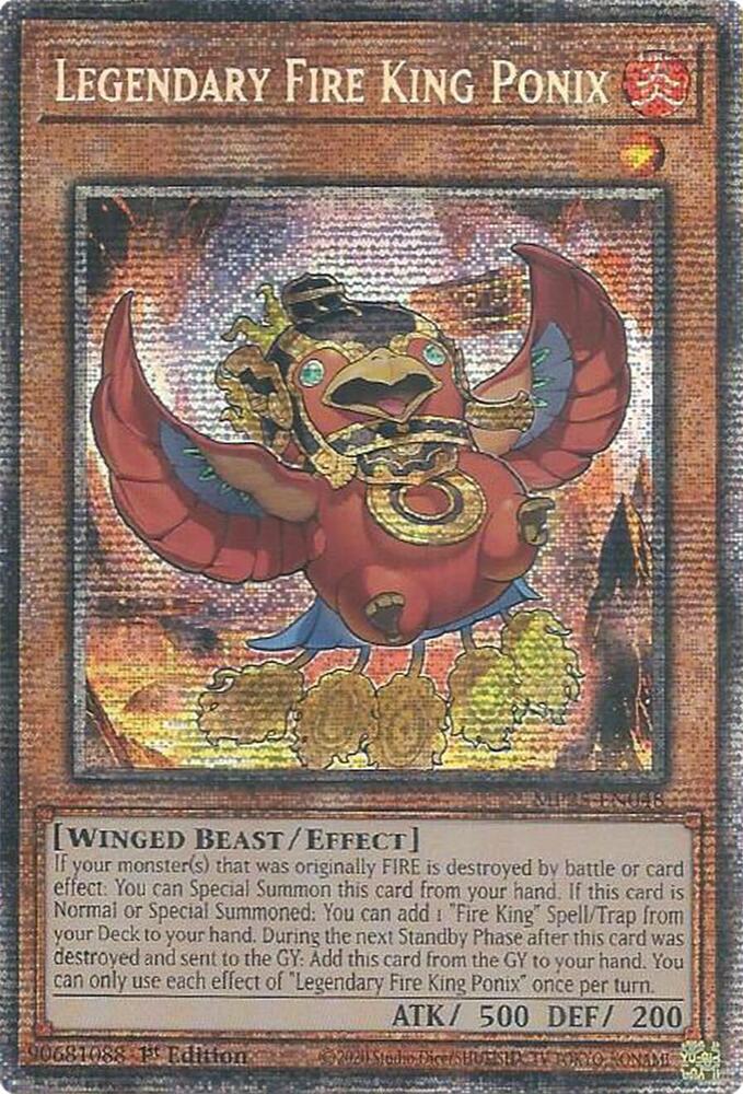Legendary Fire King Ponix