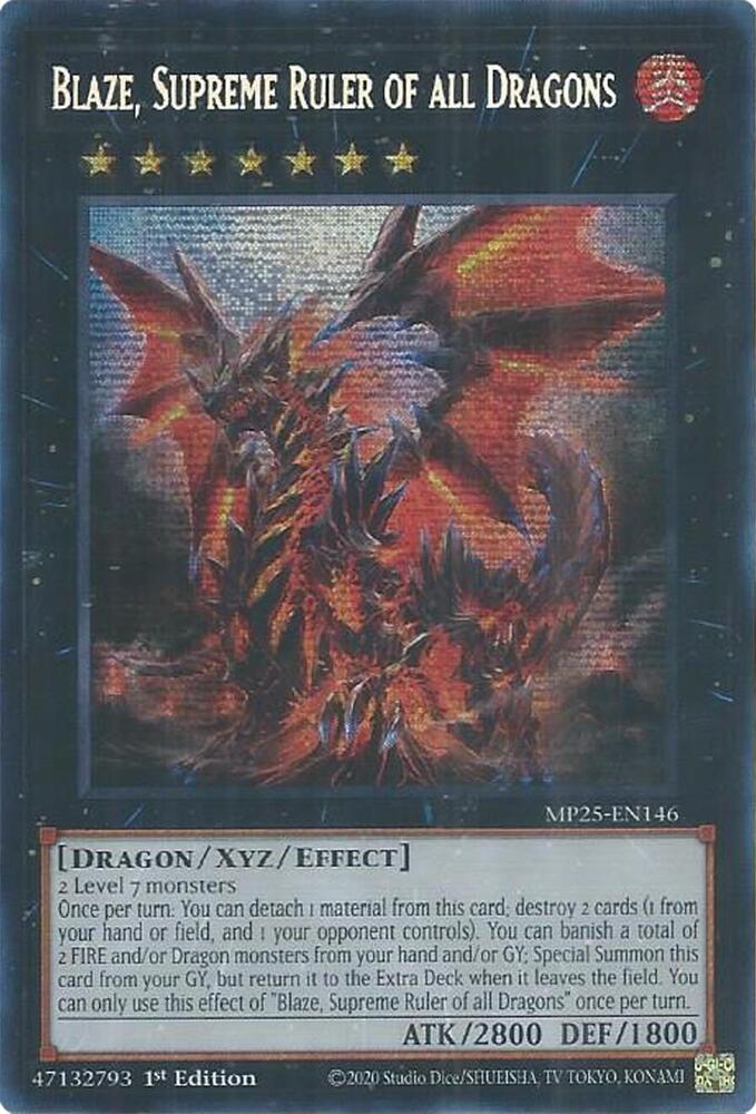 Blaze, Supreme Ruler of all Dragons