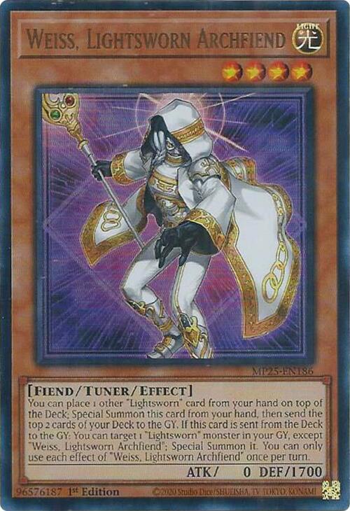 Weiss, Lightsworn Archfiend