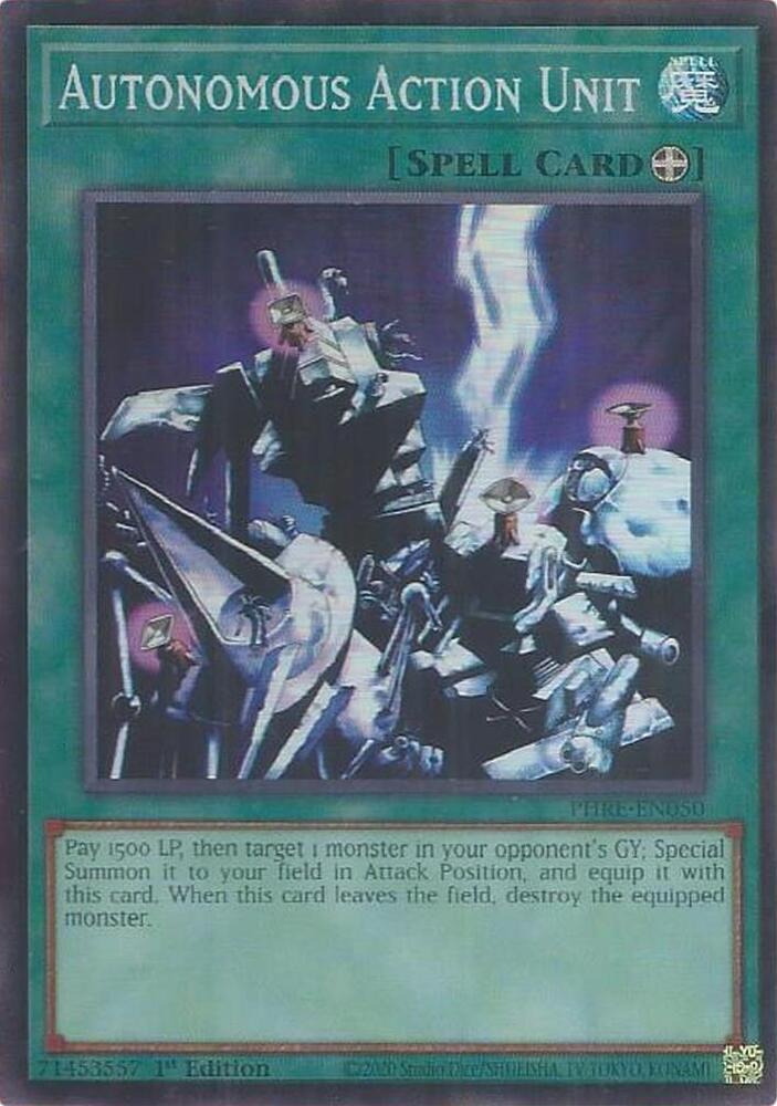 Autonomous Action Unit (Super Rare)