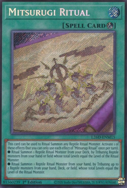 Mitsurugi Ritual (Secret Rare)