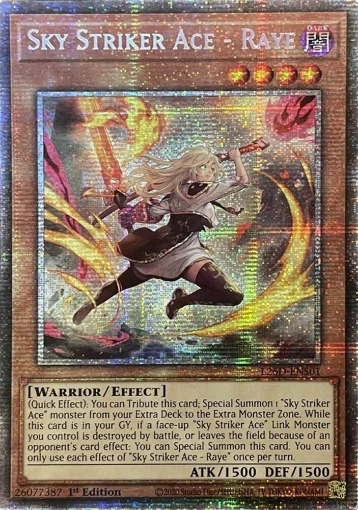 Sky Striker Ace - Raye (Alternate Art) (Starlight Rare)