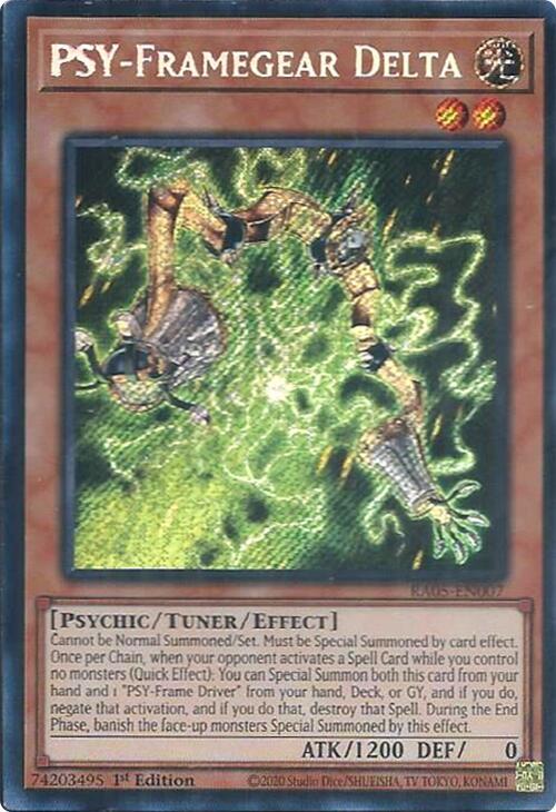 PSY-Framegear Delta (Secret Rare)