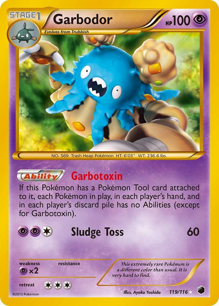 Garbodor (119 Secret Rare)
