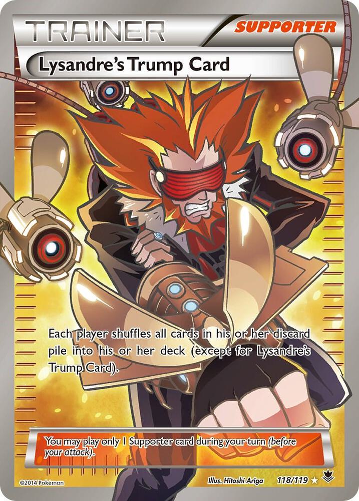 Lysandre's Trump Card (118 Full Art)