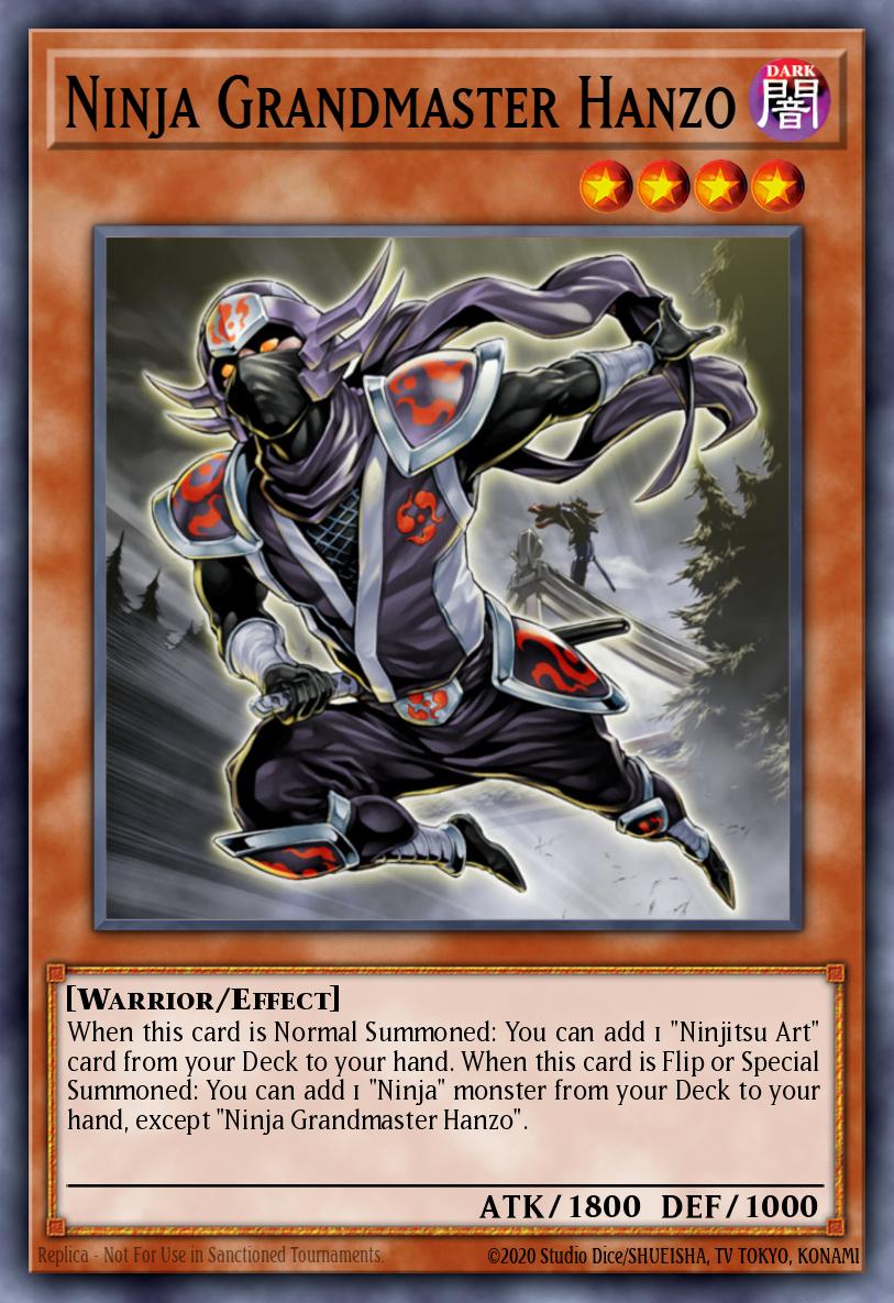 Ninja Grandmaster Hanzo - OP20-EN016 - Common - OTS Tournament Pack 20