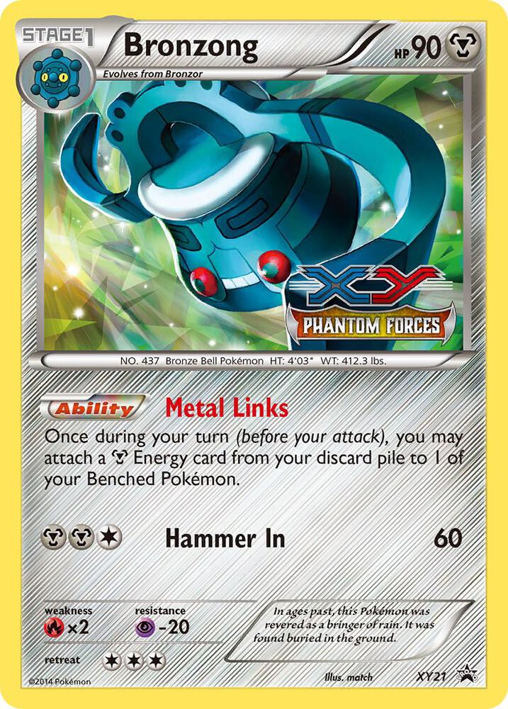 Bronzong - XY21 (Prerelease)