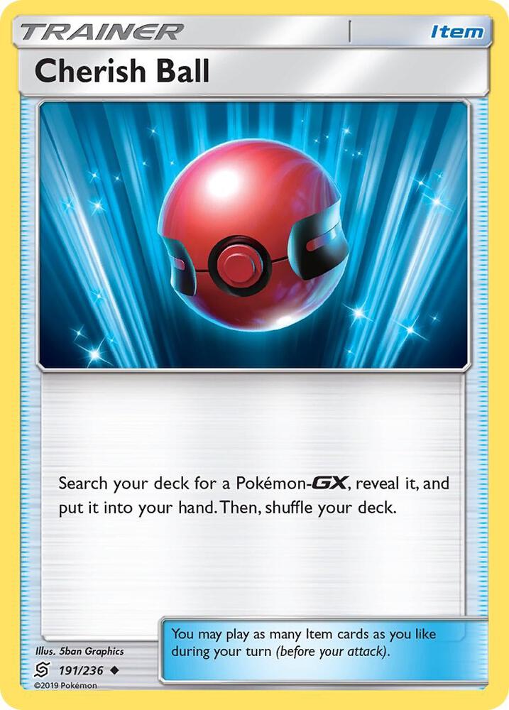 Cherish Ball #191 Pokemon Unified Minds