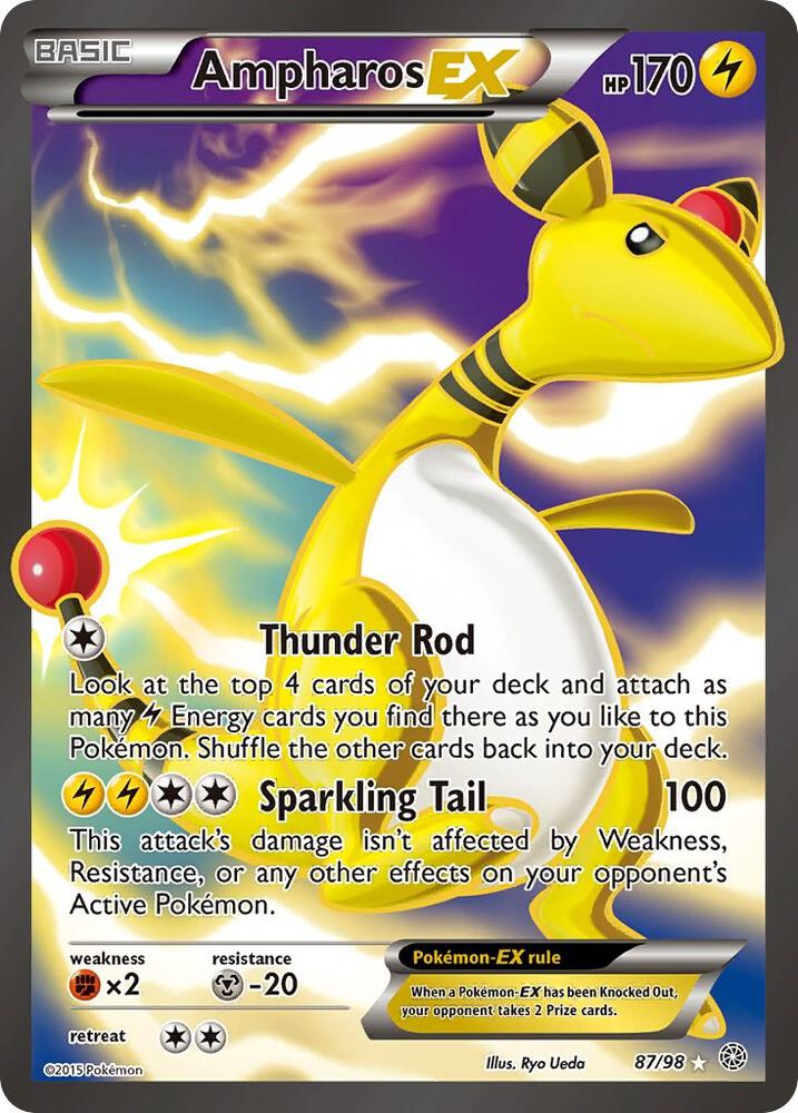 Ampharos EX (87 Full Art)