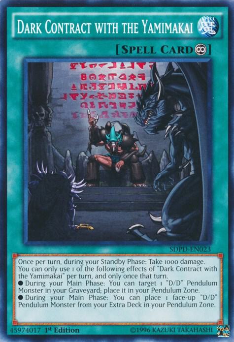 Dark Contract with the Yamimakai