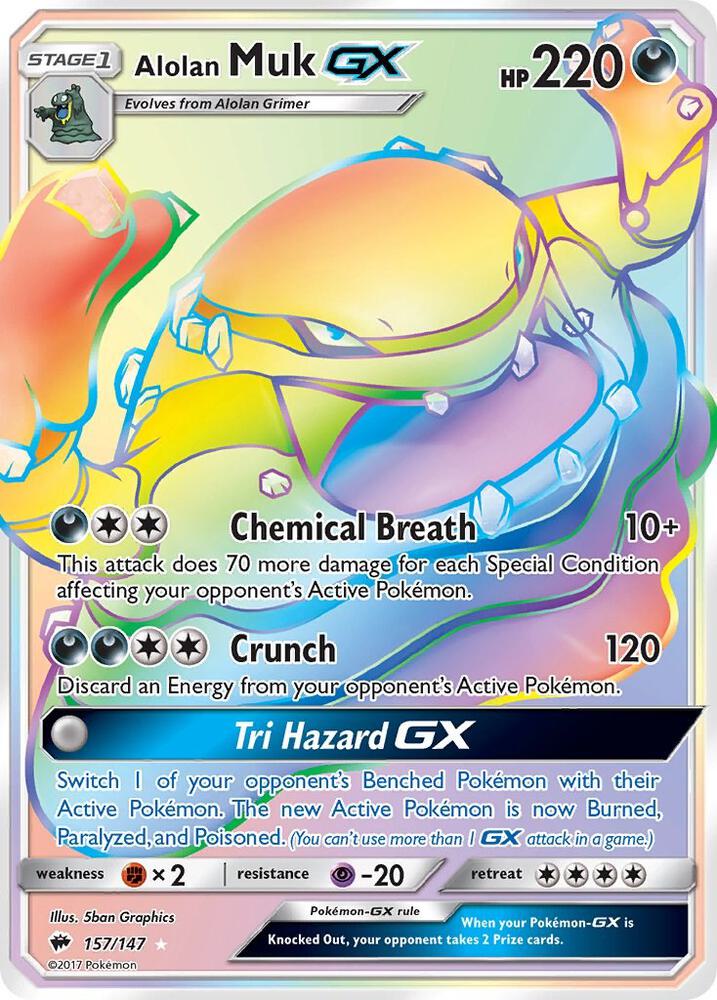 Alolan Muk GX (Secret)