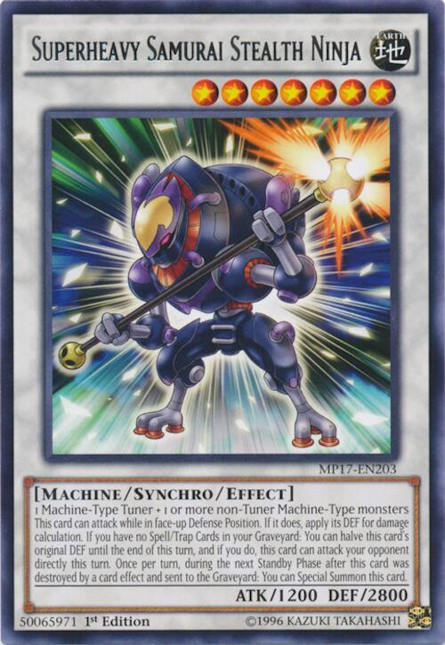 Superheavy Samurai Stealth Ninja