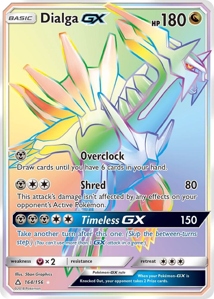 Dialga GX (Secret Rare)