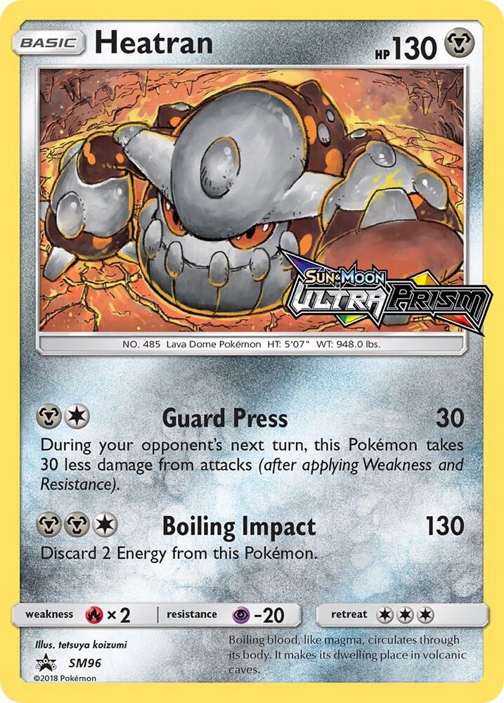 Heatran - SM96 (Prerelease)