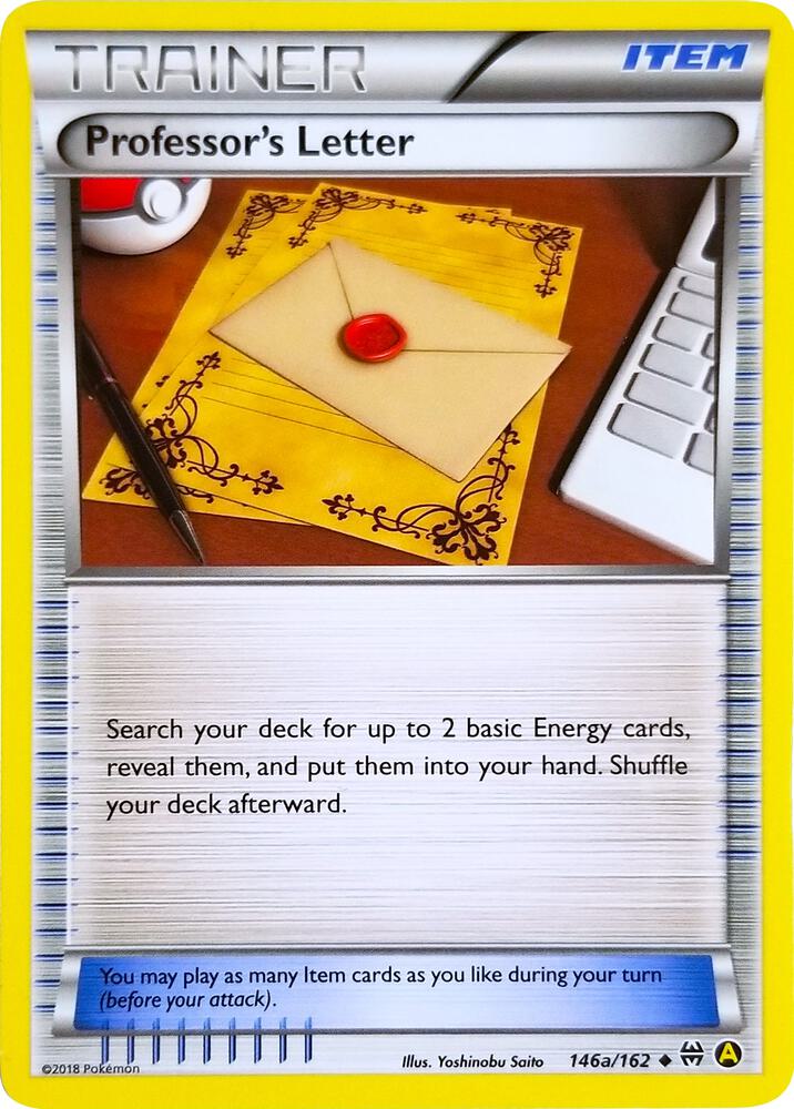 Professor's Letter - 146a/162