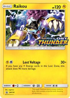 Raikou - SM150 (Prerelease) (Staff)