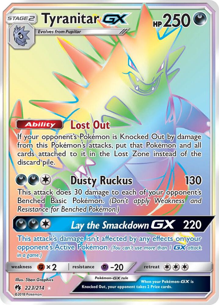 Tyranitar GX (Secret)