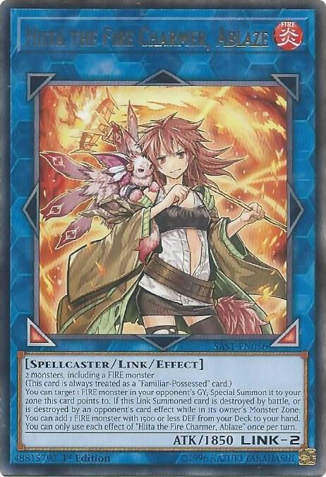 Hiita the Fire Charmer, Ablaze