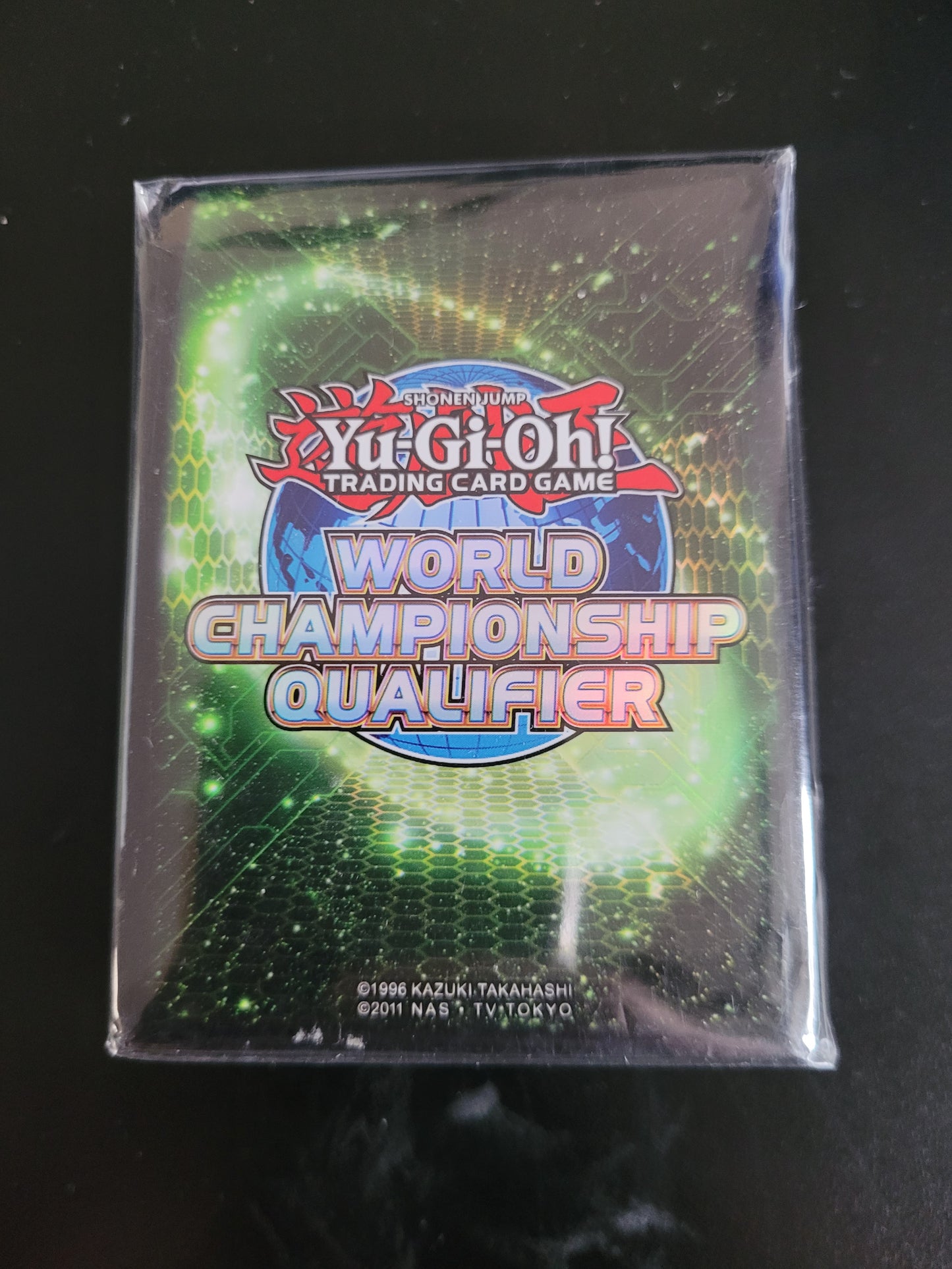 Yu-Gi-Oh! Card Sleeves - Green World Championship Qualifier 80ct