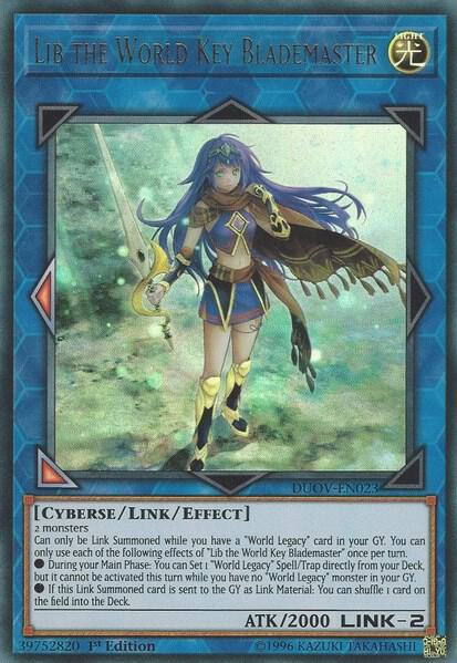 Lib the World Key Blademaster
