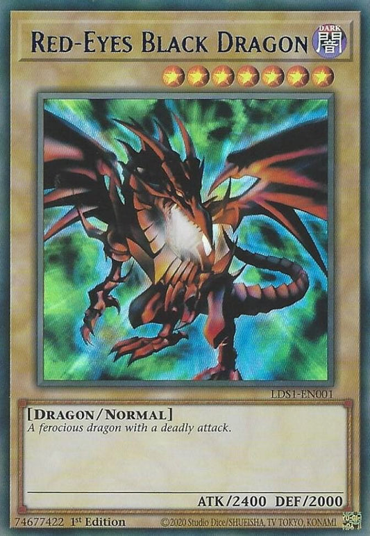 Red-Eyes Black Dragon (Blue)