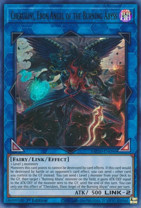 Cherubini, Ebon Angel of the Burning Abyss