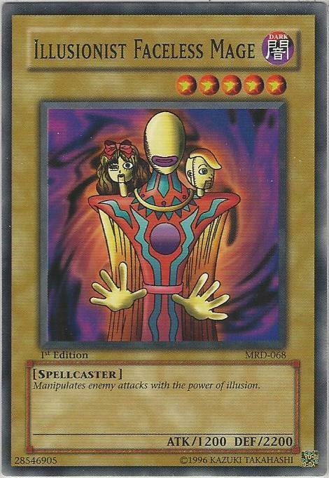 Illusionist Faceless Mage