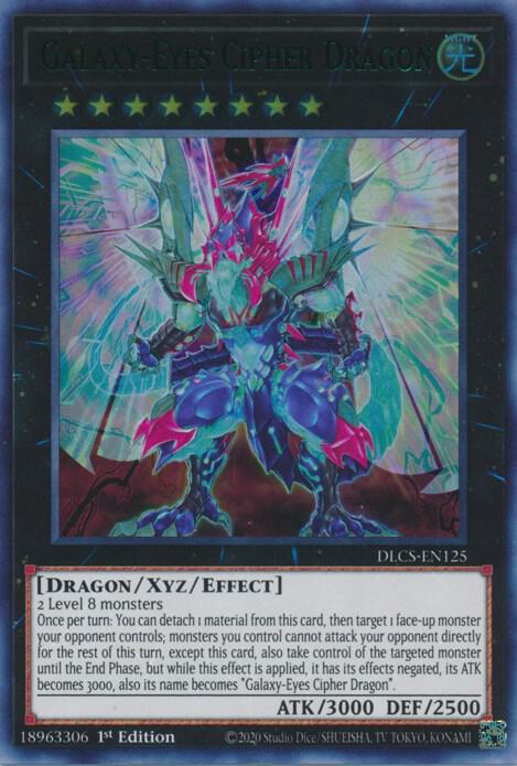 Galaxy-Eyes Cipher Dragon (Green)