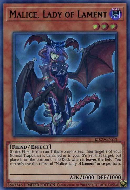 Malice, Lady of Lament (UR) (ETCO-ENSP1)