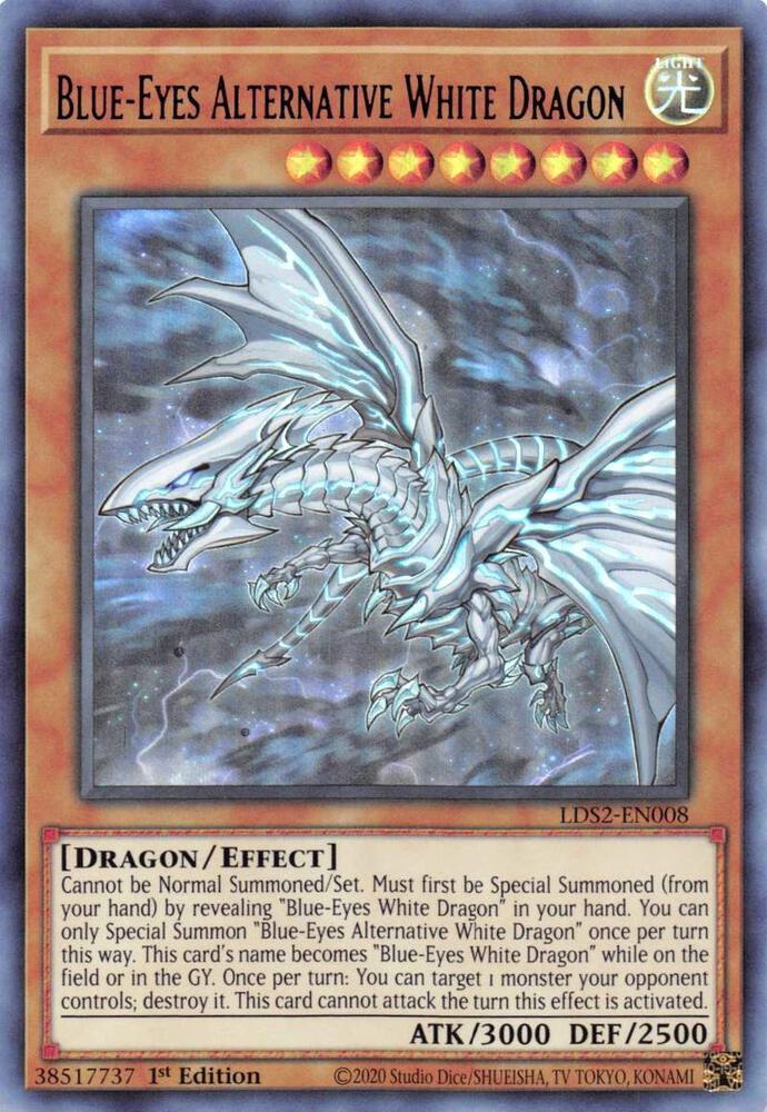 Blue-Eyes Alternative White Dragon (Purple)
