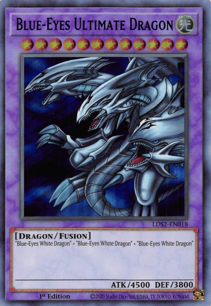 Blue-Eyes Ultimate Dragon (Blue)