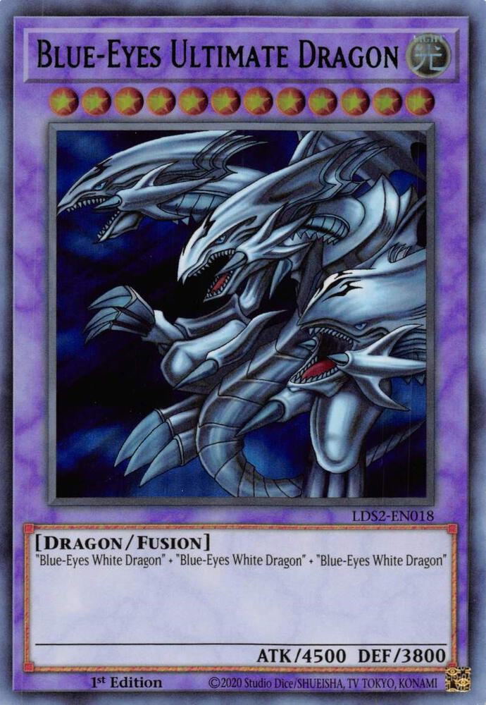 Blue-Eyes Ultimate Dragon (Green)