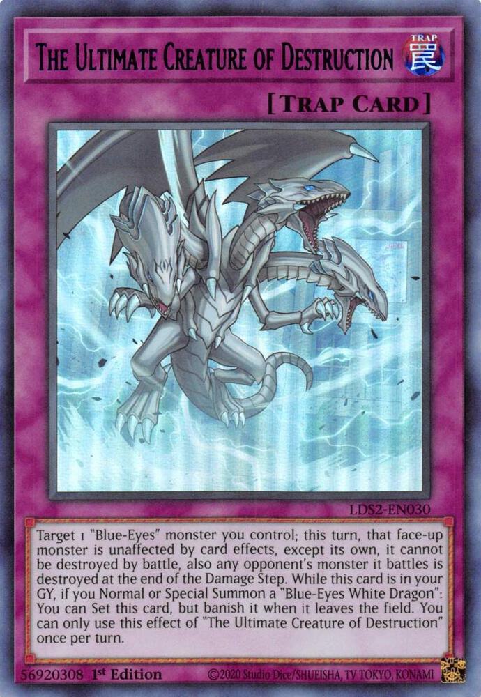 The Ultimate Creature of Destruction (Blue)