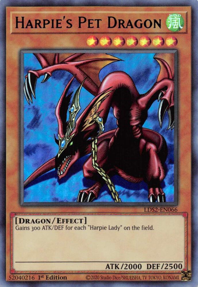 Harpie's Pet Dragon (Blue)
