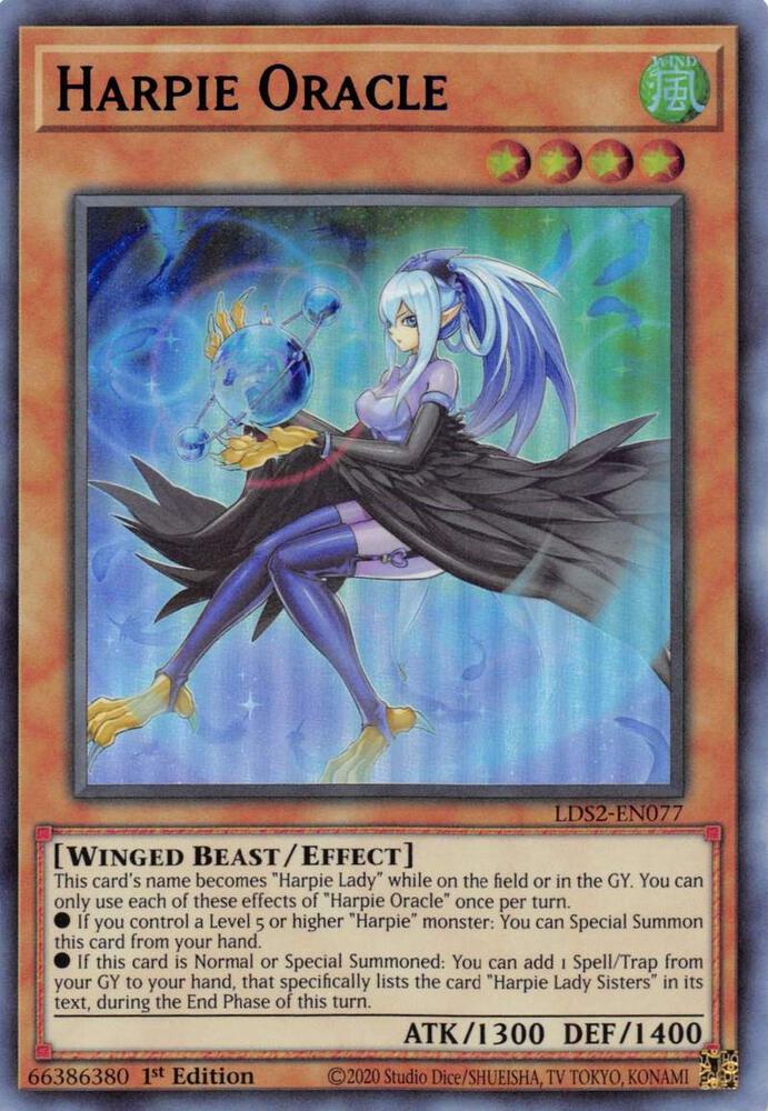 Harpie Oracle (Blue)