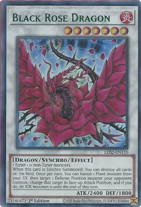 Black Rose Dragon (Green)