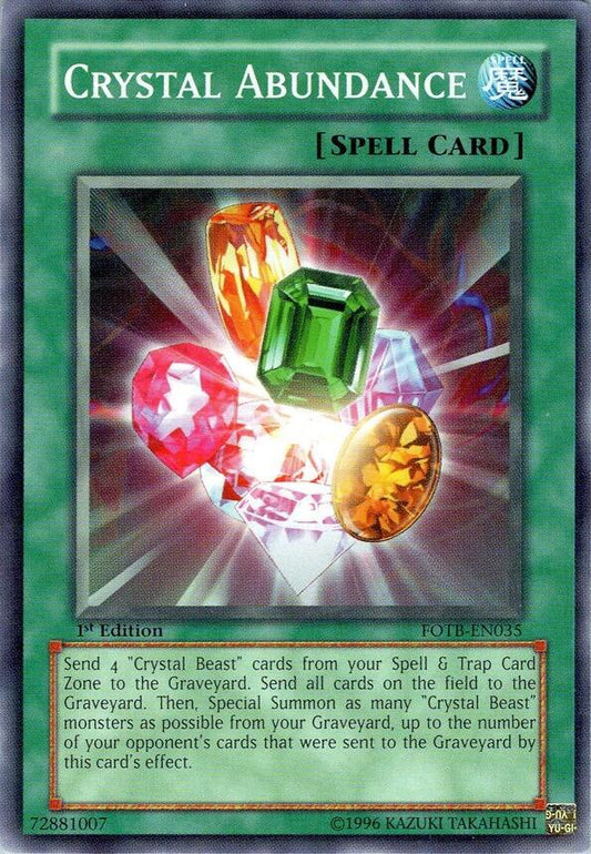 Crystal Abundance