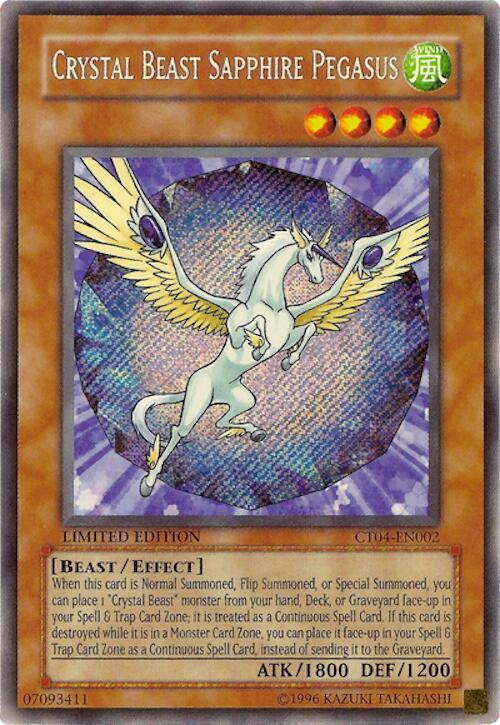 Crystal Beast Sapphire Pegasus