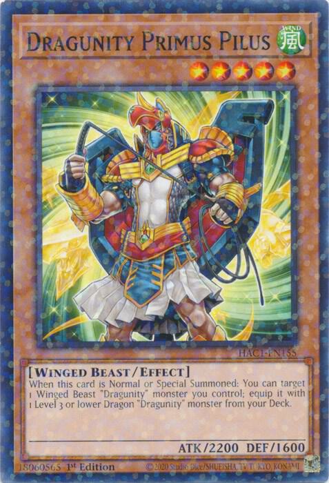 Dragunity Primus Pilus (Duel Terminal)