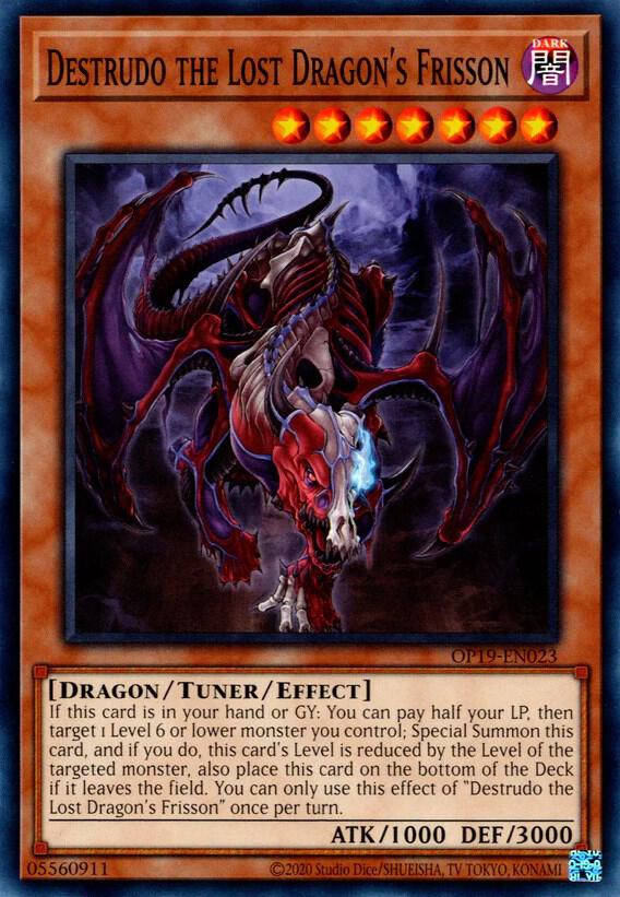 Destrudo the Lost Dragon's Frisson