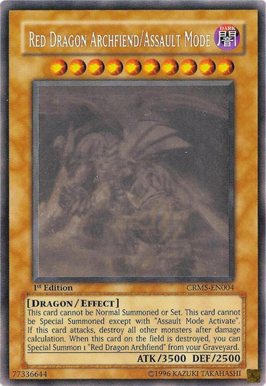 Red Dragon Archfiend/Assault Mode (Ghost Rare)