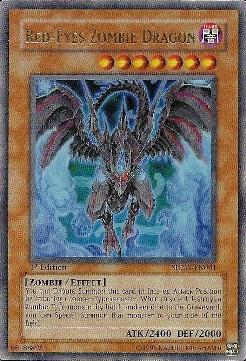 Red-Eyes Zombie Dragon