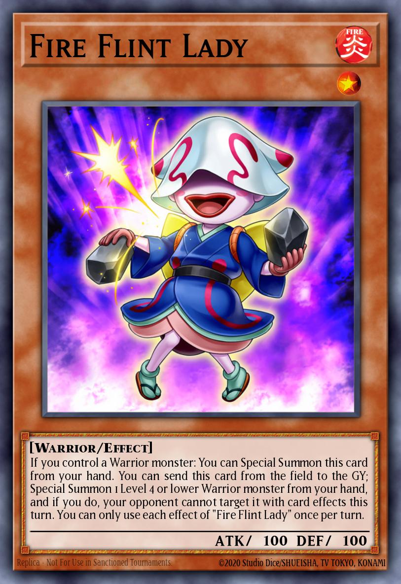 Fire Flint Lady - OP24-EN019 - Common - OTS Tournament Pack 24