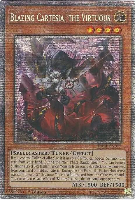 Blazing Cartesia, the Virtuous (Starlight Rare)